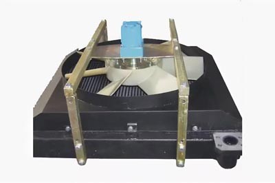 Ремонт радиатора охлаждения бетононасоса