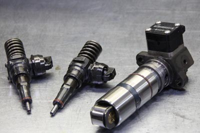 Замена насос-форсунки двигателя бетононасоса