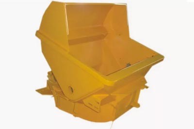 Замена приемного бункера бетононасоса
