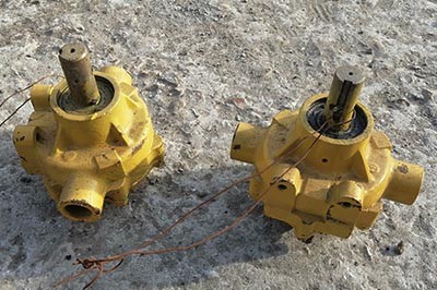 Замена водяного насоса в бетононасосе