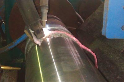 Восстановление и наплавка металлических элементов бетононасоса