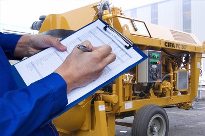 Техническое обслуживание бетононасоса