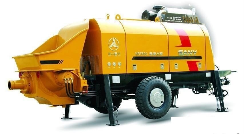 Ремонт стационарного бетононасоса Sany HBT60A-1406