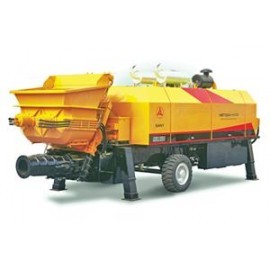 Ремонт стационарного бетононасоса Sany HBT120C-2118D