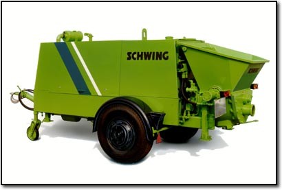 Ремонт стационарного бетононасоса Schwing BP 1000-15 R