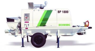 Ремонт стационарного бетононасоса Schwing BP 2000-HDR