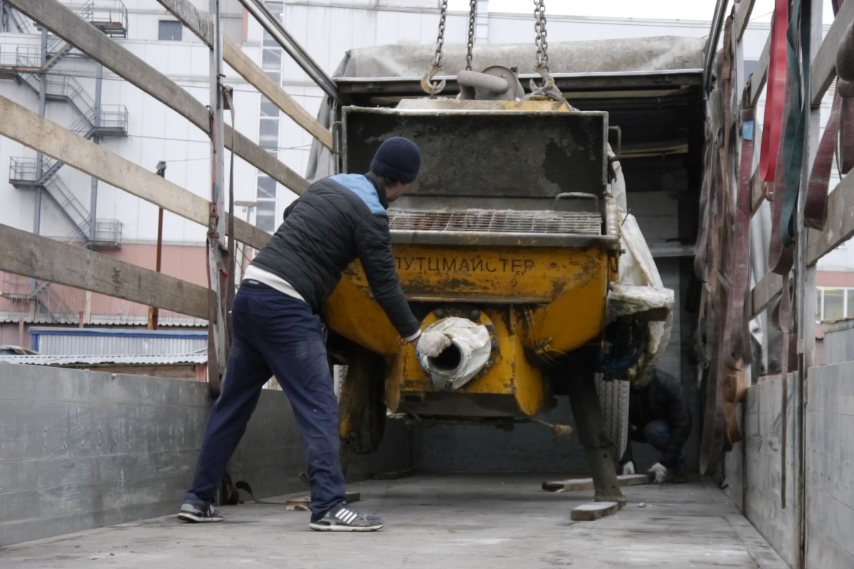 Ремонт стационарного бетононасоса