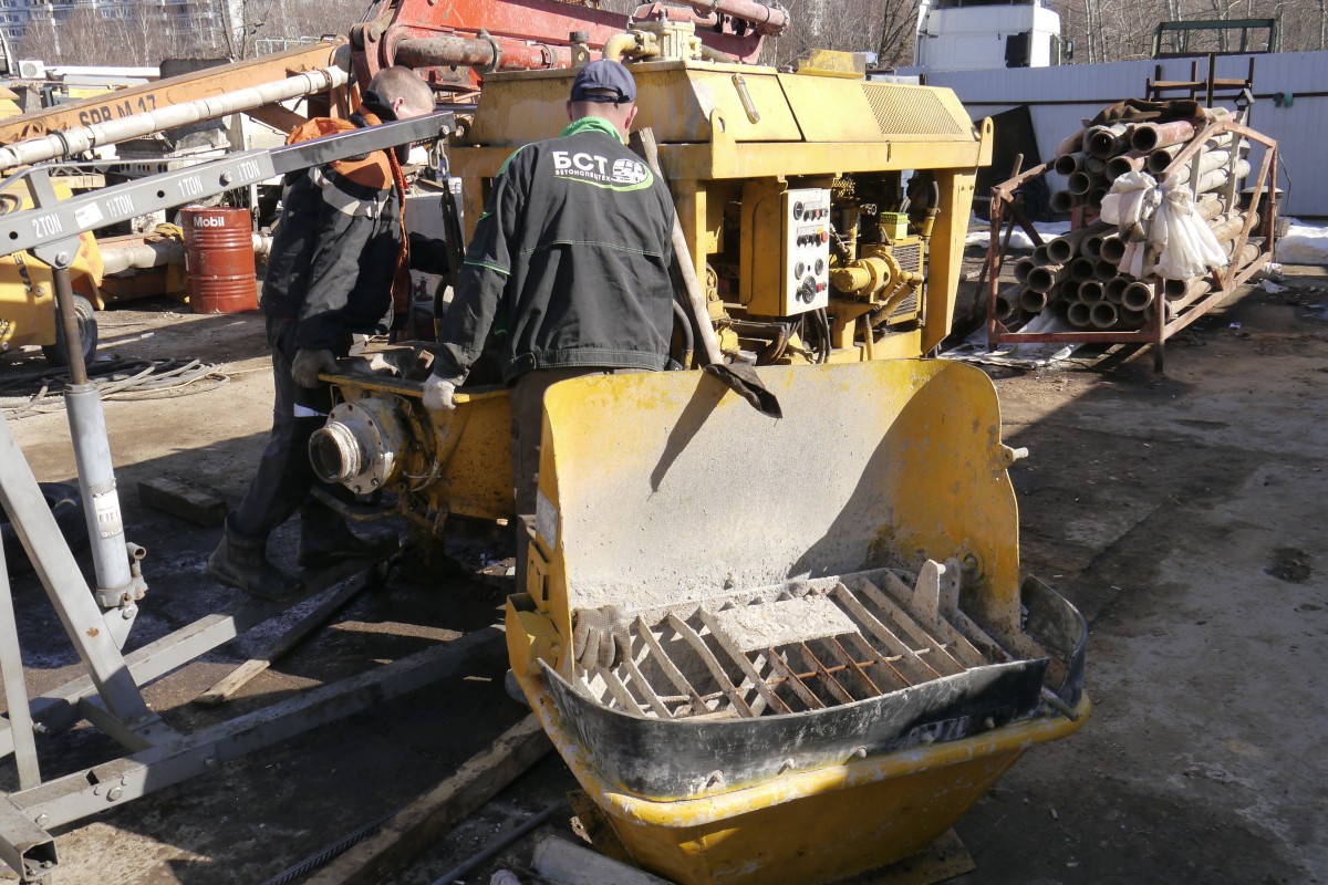 Ремонт бетононасоса CIFA 307