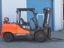 Запчасти для автопогрузчика (вилочный) Doosan G55SC-5