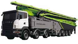 Запчасти для автобетононасоса Zoomlion 56X-6RZ