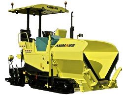 Ремонт гусеничного асфальтоукладчика Ammann APT 350 E-G