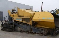 Ремонт гусеничного асфальтоукладчика Demag DF 115 C