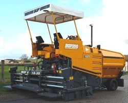 Ремонт колесного асфальтоукладчика Barber-greene BGP 200