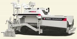 Ремонт гусеничного асфальтоукладчика Terex CR362LS