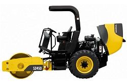 Запчасти для грунтового катка Volvo SD45D