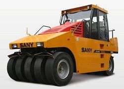 Каталог запчастей для пневмоколесного катка Sany SPR260