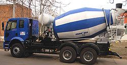 Ремонт автобетоносмесителя (автомиксер) АБС-340