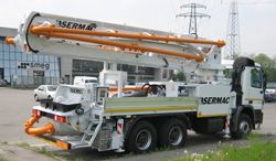 Ремонт автобетононасоса Sermac SIRIO 4R32 (SC150AHP)