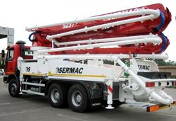 Ремонт автобетононасоса Sermac ZENITH 5Z37 (SC130A)