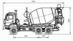Запчасти для автобетоносмесителя (автомиксер) Tigarbo 6DO на шасси КАМАЗ-53228