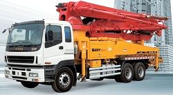 Ремонт автобетононасоса Sany SY5313THB 43