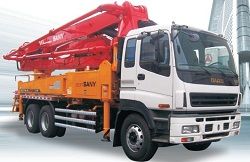 Запчасти для автобетононасоса Sany SY5313THB 46W