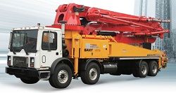 Ремонт автобетононасоса Sany SY5400THB 50M