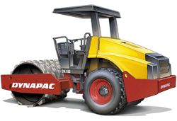 Ремонт грунтового катка Dynapac CA152PD