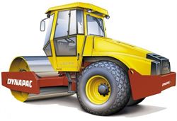 Ремонт грунтового катка Dynapac CA252