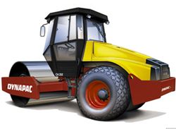 Каталог запчастей для грунтового катка Dynapac CA252D