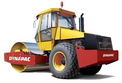 Ремонт грунтового катка Dynapac CA300D Ремонт грунтового катка Dynapac CA300D