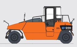 Каталог запчастей для пневмоколесного катка Hitachi CP220-3 Cab