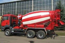 Ремонт автобетоносмесителя (автомиксер) KCP MAN-7 м3