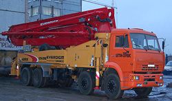 Ремонт автобетононасоса Everdigm 40RT