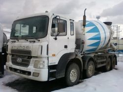 Ремонт автобетоносмесителя (автомиксер) Hyundai AM-10 на шасси Hyundai HD 370 Ремонт автобетоносмесителя (автомиксер) Hyundai AM-10 на шасси Hyundai HD 370