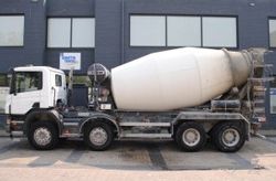 Ремонт автобетоносмесителя (автомиксер) Scania P 380 8x4