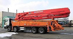 Ремонт автобетононасоса Dong Yang DMC43XR на шасси DAEWOO Ремонт автобетононасоса Dong Yang DMC43XR на шасси DAEWOO