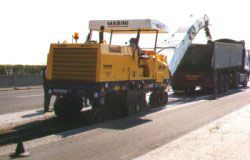 Ремонт дорожной фрезы для асфальта Marini MP 1000