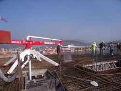 Ремонт бетонораздаточной стрелы Boom Makina BMD 14