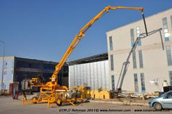 Ремонт бетонораздаточной стрелы Tuna B 15 Ремонт бетонораздаточной стрелы Tuna B 15