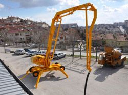 Ремонт бетонораздаточной стрелы Tuna BW 19