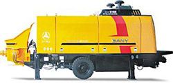 Ремонт стационарного бетононасоса Sany HBT90CH-2122D