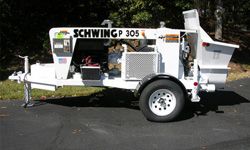 Ремонт стационарного бетононасоса Schwing SP 305