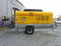 Ремонт стационарного бетононасоса Mriya MBP2110D