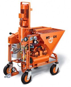 Каталог запчастей для штукатурной станции PFT G 4