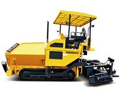 Ремонт гусеничного асфальтоукладчика Sinomach WTL4500