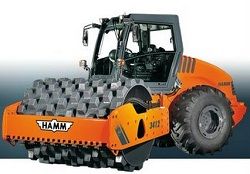 Ремонт грунтового катка Hamm 3412 P Ремонт грунтового катка Hamm 3412 P