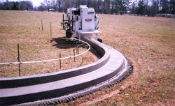 Ремонт бетоноукладчика Curb Fox 3000