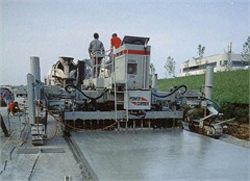 Ремонт бетоноукладчика Power Curbers 8700