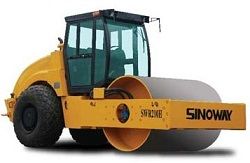 Ремонт грунтового катка Sinoway SWR210H
